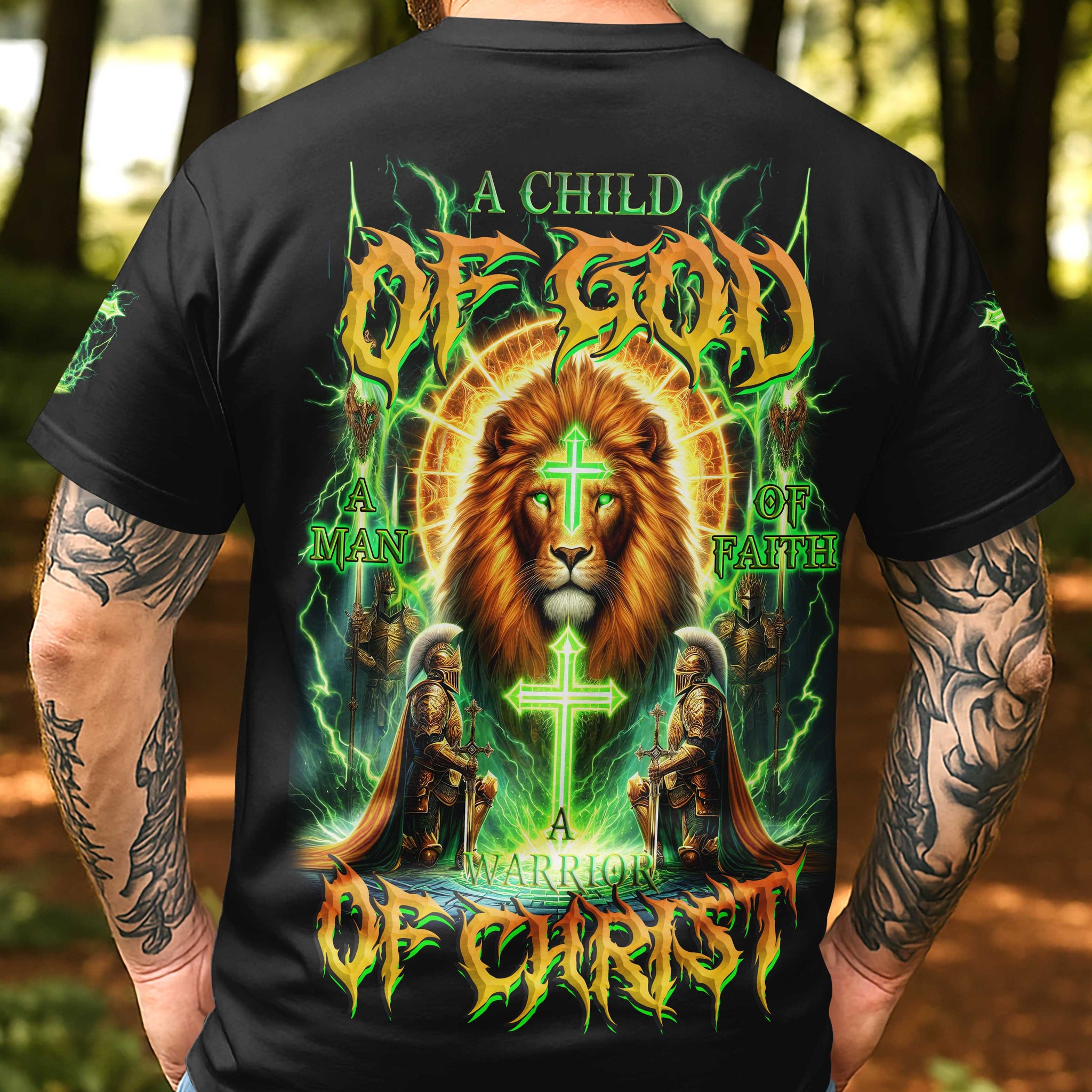 A Child Of God All Over Print T-shirt