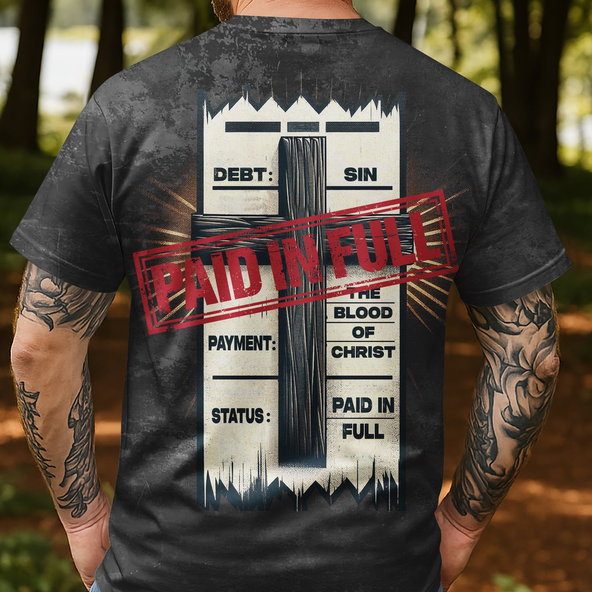 Paid In Full All Over Print T-shirt