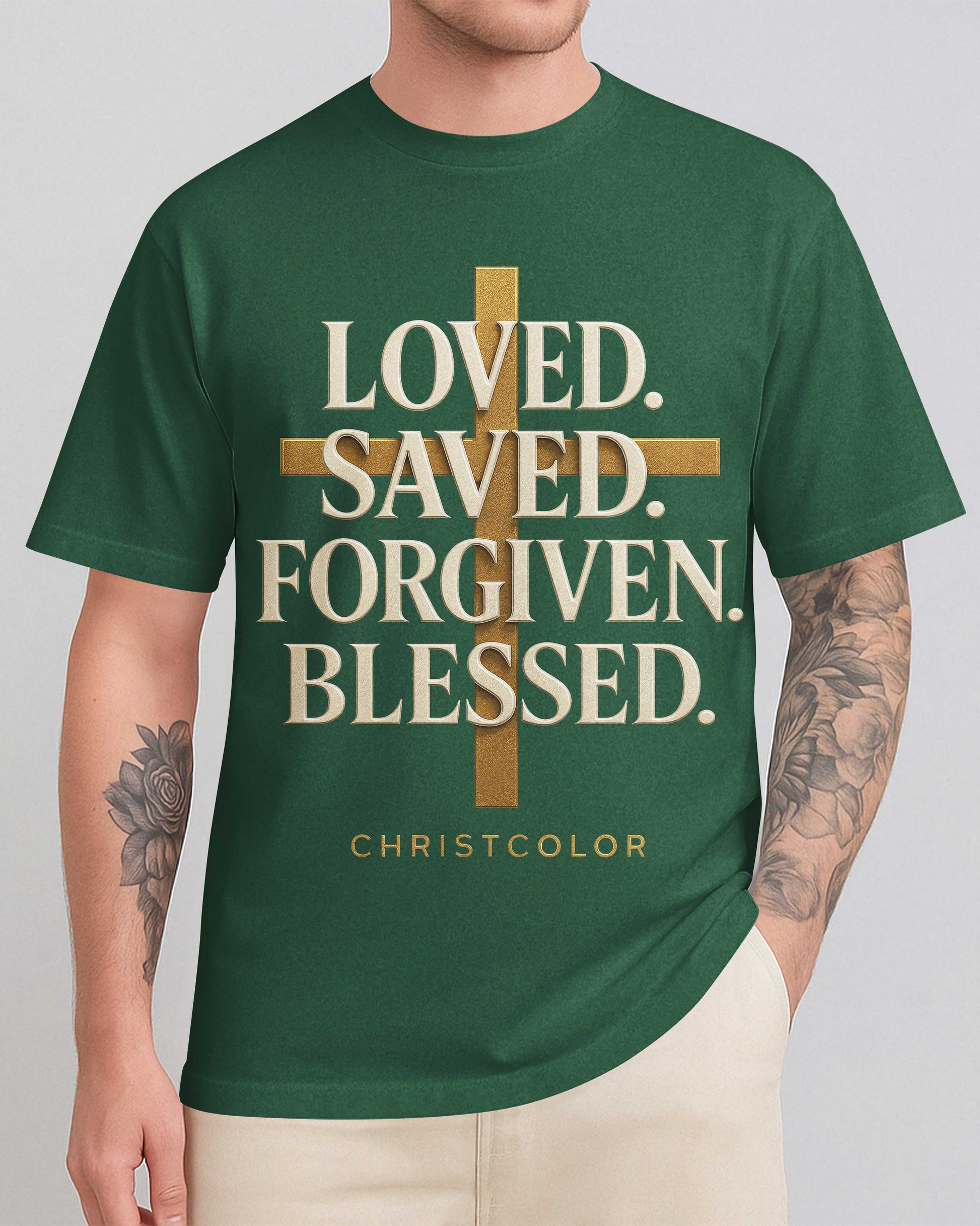 Loved. Saved. Forgiven. Blessed. T-Shirt