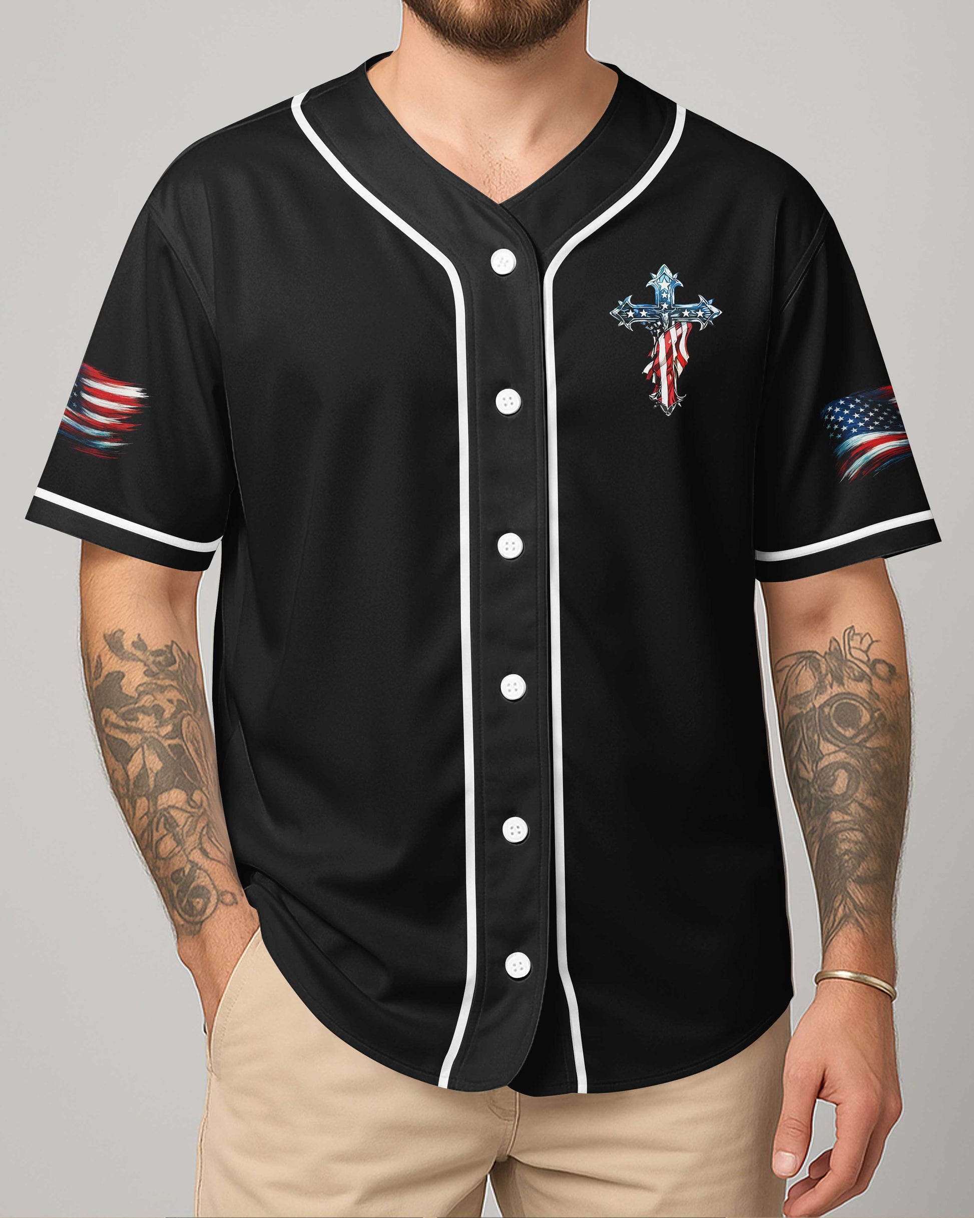 A Heart Anchored In Faith All Over Print Jersey