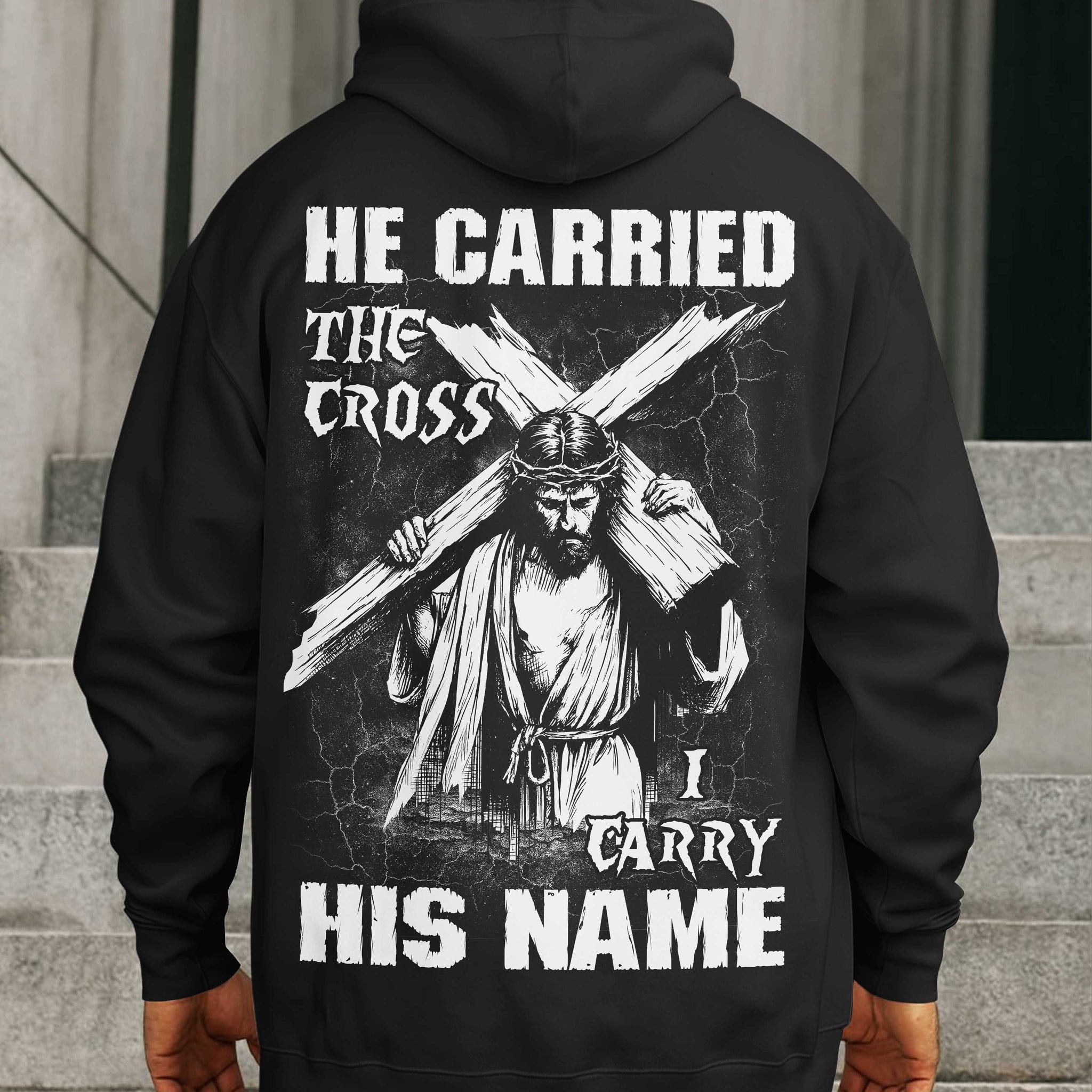He Carried The Cross I Carry His Name Shirt