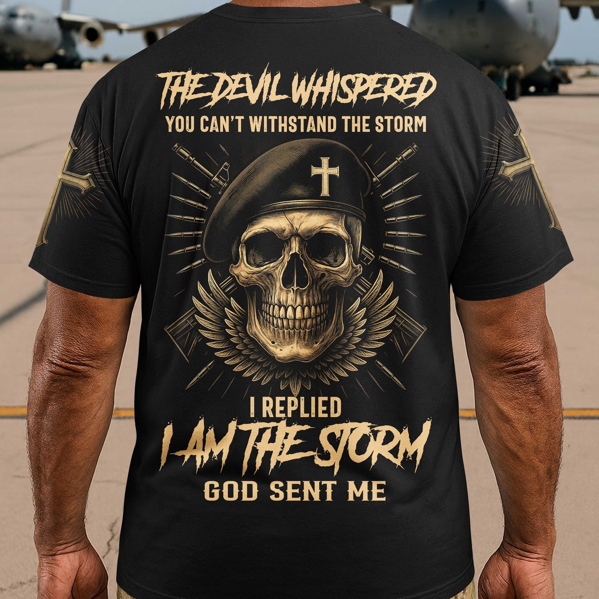 The Devil Whispered You Can’t Withstand The Storm T-Shirt