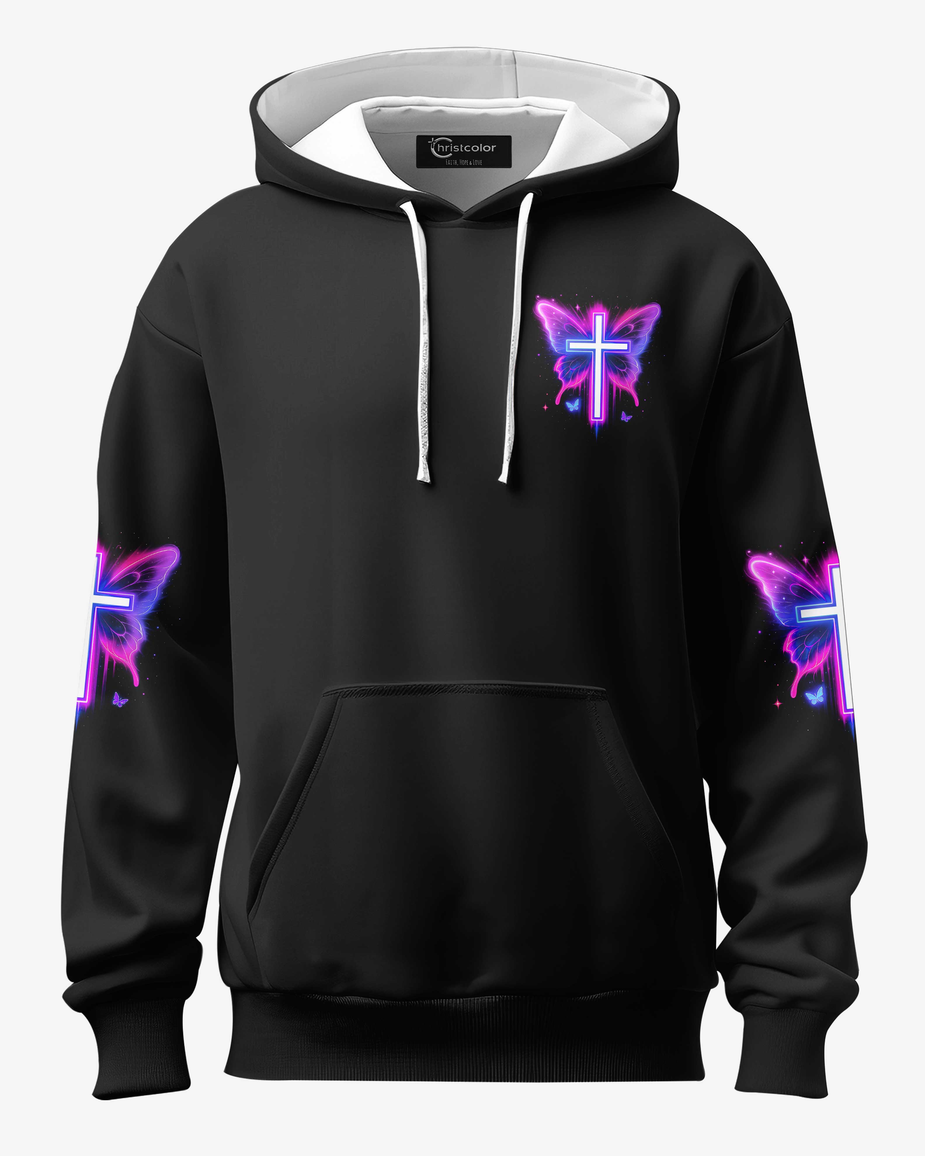 I Want To Be In God’s Hands All Over Print Hoodie