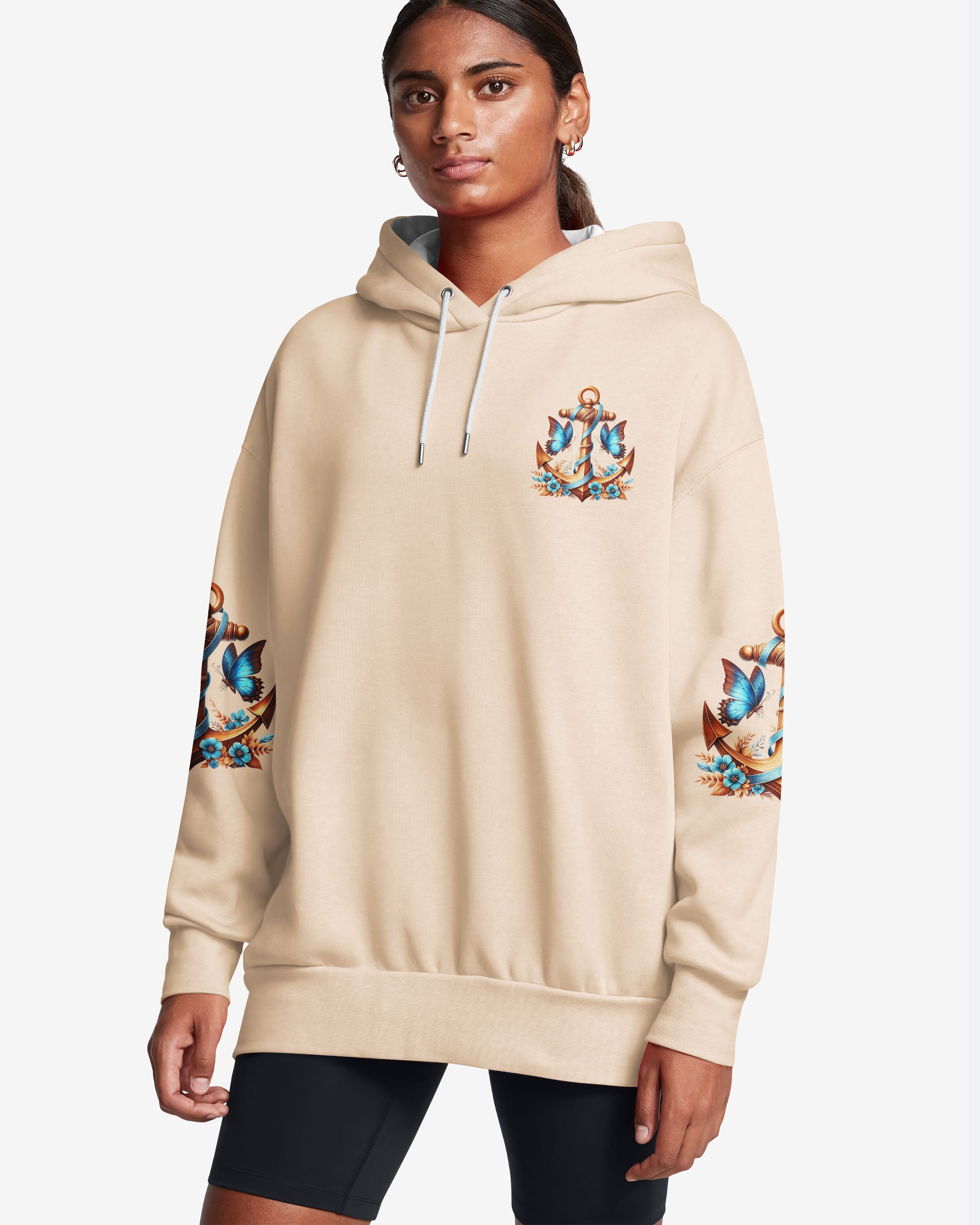 Jesus Is My Anchor All Over Print Hoodie